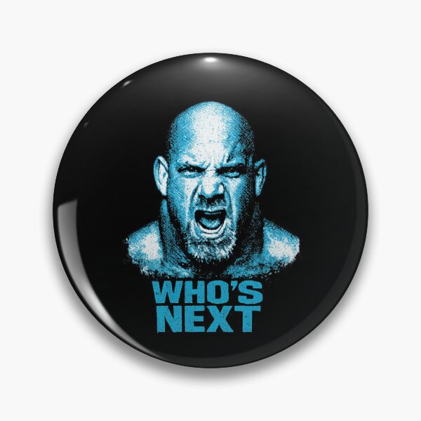 Item preview, Goldberg Who's Next WCW Champion Halftone Portrait Wrestling Tee designed and sold by TheArtOfCar.