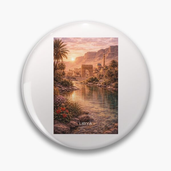 Item preview, Libya Travel Art designed and sold by Thistle-TShop.