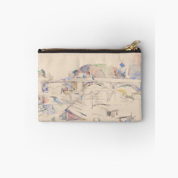 Item preview, View of a Bridge by Paul Cézanne: Post Impressionist Architectural Study designed and sold by artofuniverse.