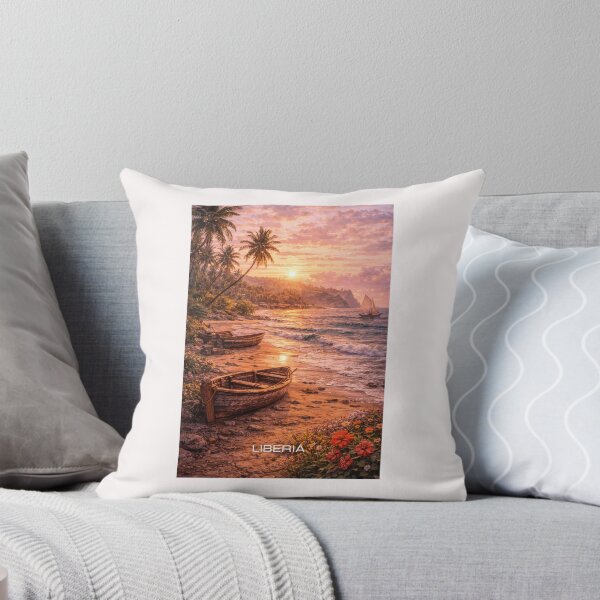 Item preview, Liberia Travel Art designed and sold by Thistle-TShop.