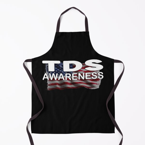 Item preview, TDS Awareness Trump Derangement Syndrome Funny American Flag Political Humour Patriot Freedom Liberty Democracy designed and sold by Jt41.
