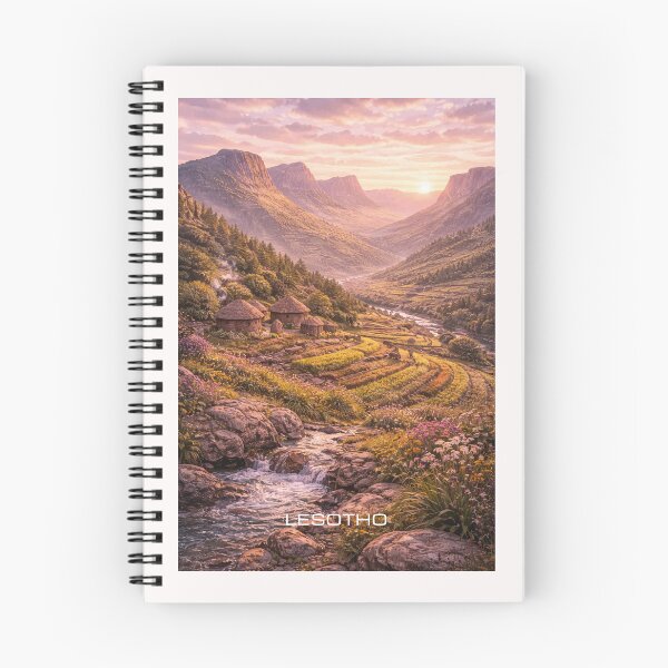 Item preview, Lesotho Travel Art designed and sold by Thistle-TShop.