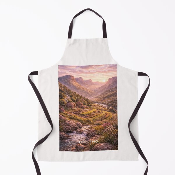 Item preview, Lesotho Travel Art designed and sold by Thistle-TShop.