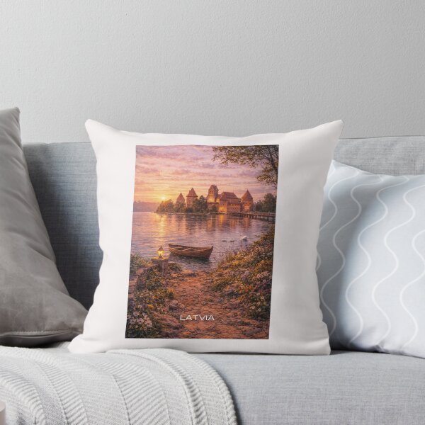 Item preview, Latvia Travel Art designed and sold by Thistle-TShop.