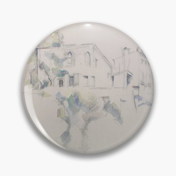 Item preview, View of the Chateau Noir by Paul Cézanne: Post Impressionist Art Print designed and sold by artofuniverse.