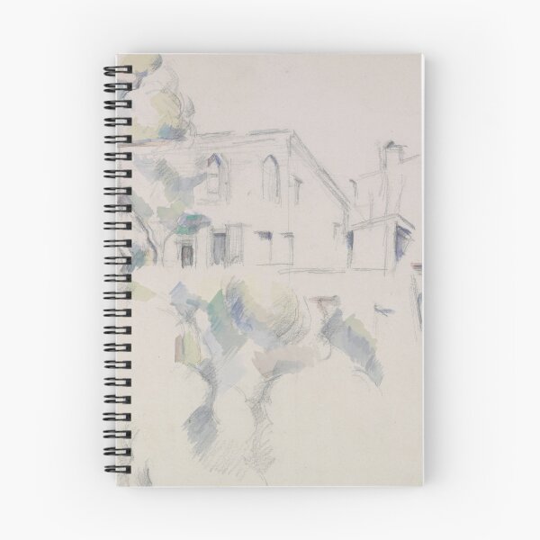 Item preview, View of the Chateau Noir by Paul Cézanne: Post Impressionist Art Print designed and sold by artofuniverse.