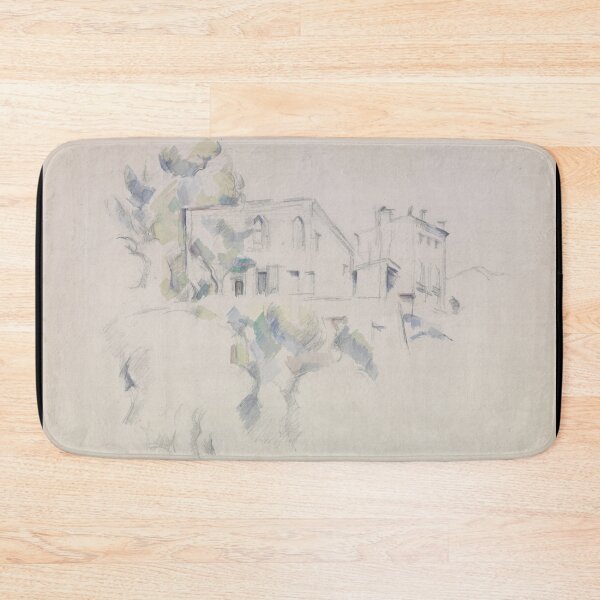 Item preview, View of the Chateau Noir by Paul Cézanne: Post Impressionist Art Print designed and sold by artofuniverse.