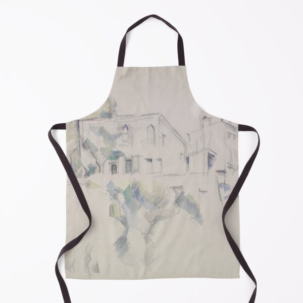 Item preview, View of the Chateau Noir by Paul Cézanne: Post Impressionist Art Print designed and sold by artofuniverse.