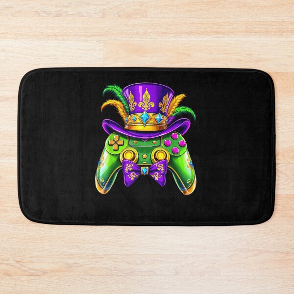 Item preview, Mardi Gras Video Game Controller Jester Mask Kids Boys Mens designed and sold by Boutkimaewab.