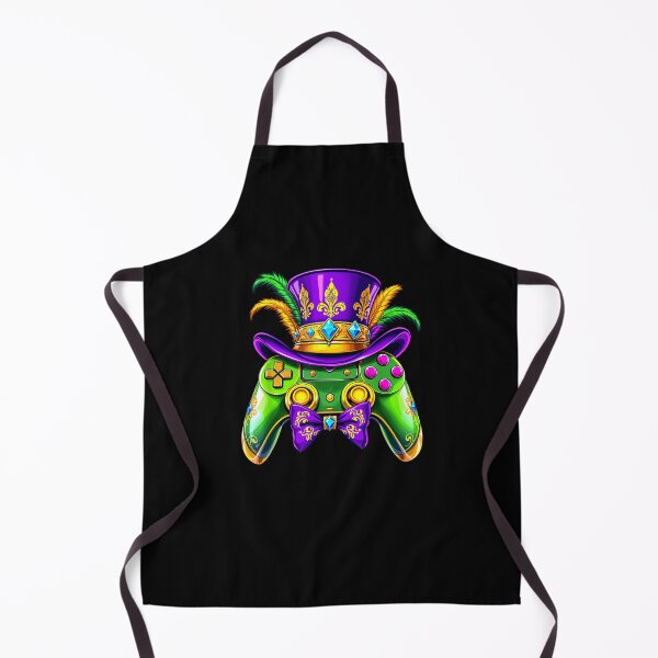 Item preview, Mardi Gras Video Game Controller Jester Mask Kids Boys Mens designed and sold by Boutkimaewab.
