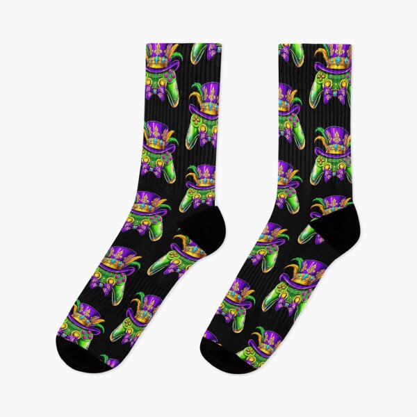 Item preview, Mardi Gras Video Game Controller Jester Mask Kids Boys Mens designed and sold by Boutkimaewab.