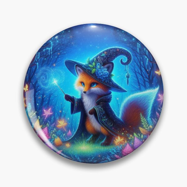 Item preview, Wizard Fox – Enchanted Forest Magic designed and sold by Dogandesighn.