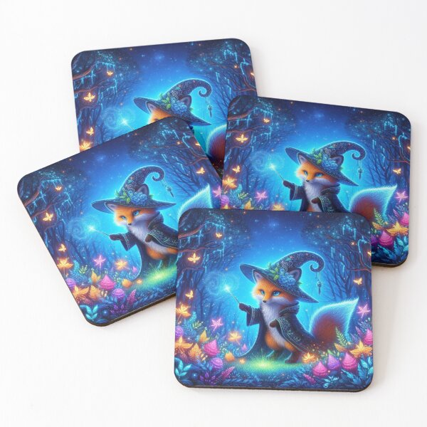 Item preview, Wizard Fox – Enchanted Forest Magic designed and sold by Dogandesighn.