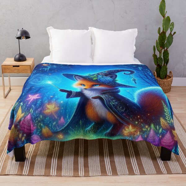 Item preview, Wizard Fox – Enchanted Forest Magic designed and sold by Dogandesighn.