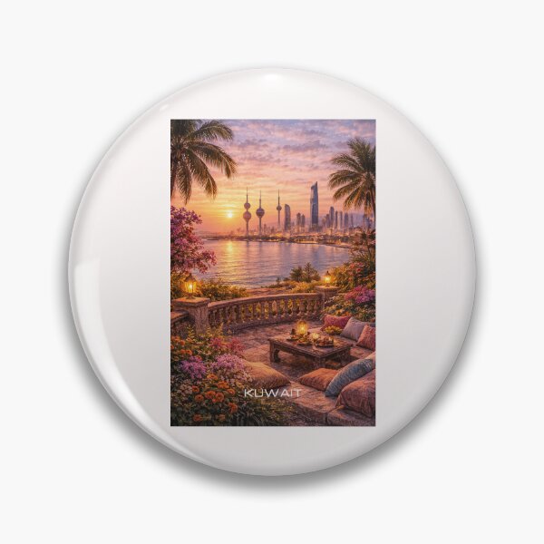 Item preview, Kuwait Travel Art designed and sold by Thistle-TShop.