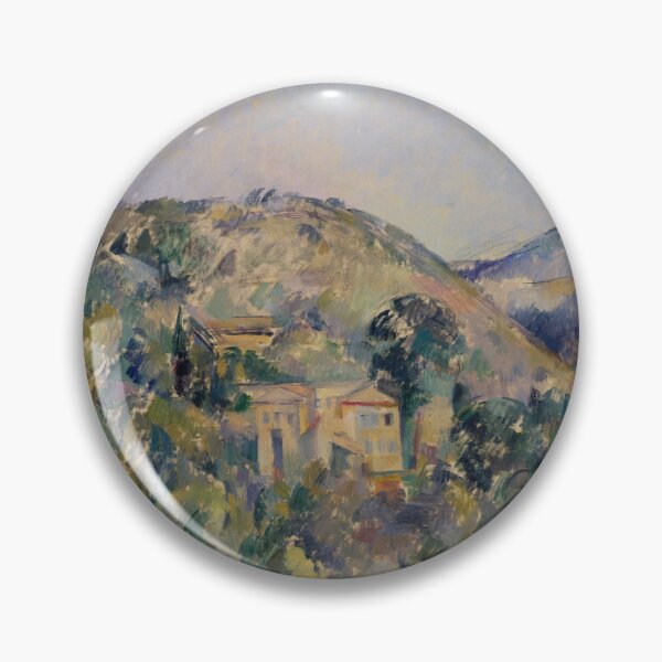 Item preview, View of the Domaine Saint Joseph by Paul Cézanne: Post Impressionist Landscape designed and sold by artofuniverse.