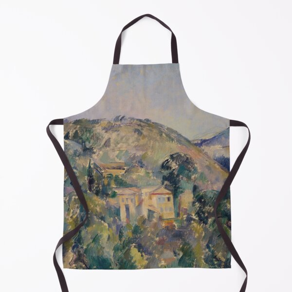 Item preview, View of the Domaine Saint Joseph by Paul Cézanne: Post Impressionist Landscape designed and sold by artofuniverse.