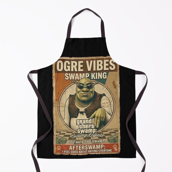 Item preview, Funny Shrek Sunglasses Vintage Poster - Retro Swamp King Art designed and sold by ern vintage store.