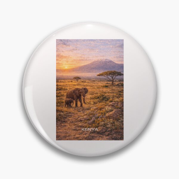 Item preview, Kenya Travel Art designed and sold by Thistle-TShop.