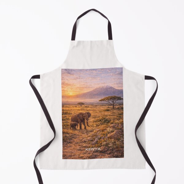 Item preview, Kenya Travel Art designed and sold by Thistle-TShop.