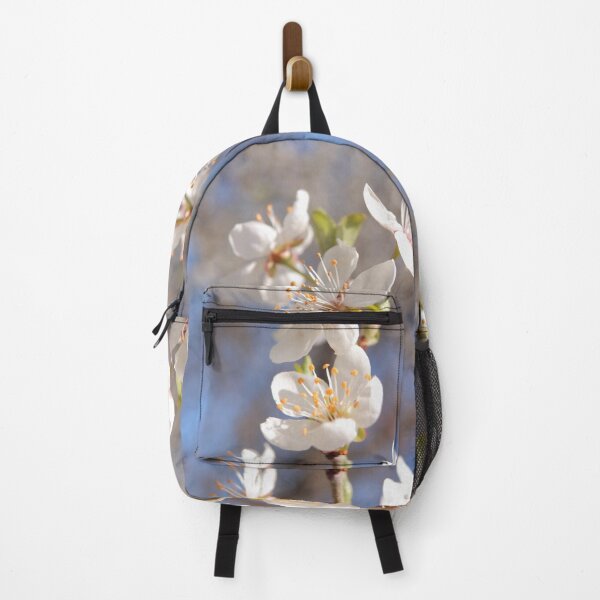 Item preview, Delicate White Spring Blossoms under Blue Sky designed and sold by vikko-art.