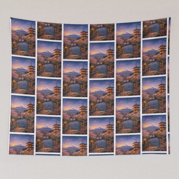Item preview, Japan Travel Art designed and sold by Thistle-TShop.