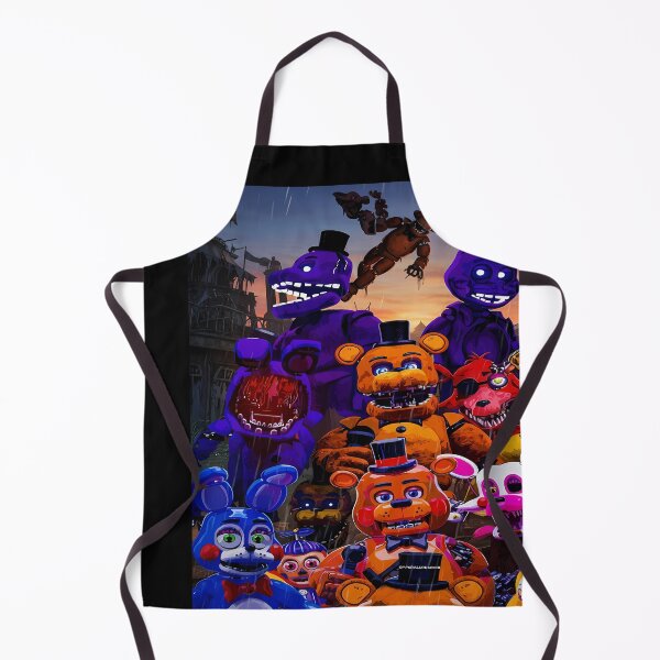 Item preview, Five Nights at Freddy's Characters in Rain designed and sold by JOSEMONTANO21.