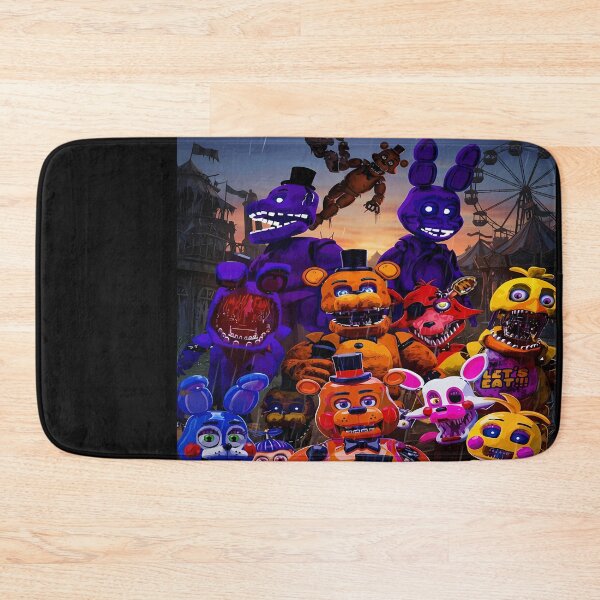 Item preview, Five Nights at Freddy's Characters in Rain designed and sold by JOSEMONTANO21.