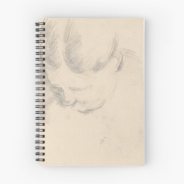 Item preview, Woman Leaning Forward by Paul Cézanne: Minimalist Post Impressionist Drawing Poster designed and sold by artofuniverse.