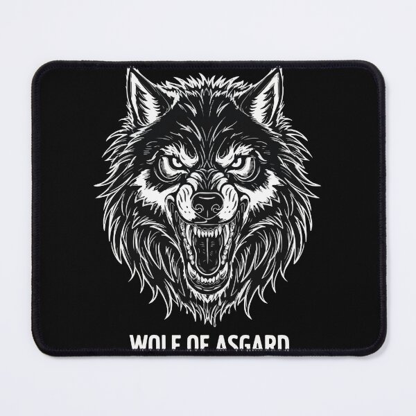 Item preview, Wolf of Fenrir Asgard Mascot Wolf of Asgard designed and sold by PixelStudioBe.