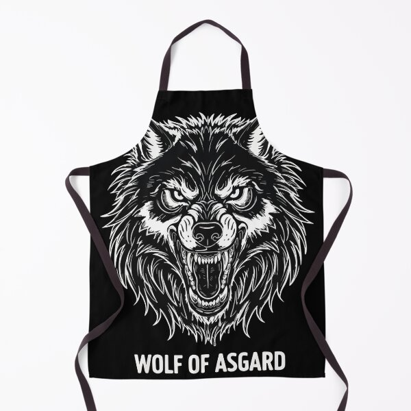 Item preview, Wolf of Fenrir Asgard Mascot Wolf of Asgard designed and sold by PixelStudioBe.