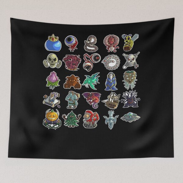 Item preview, Terrarias All Boss  designed and sold by emad hamdi.
