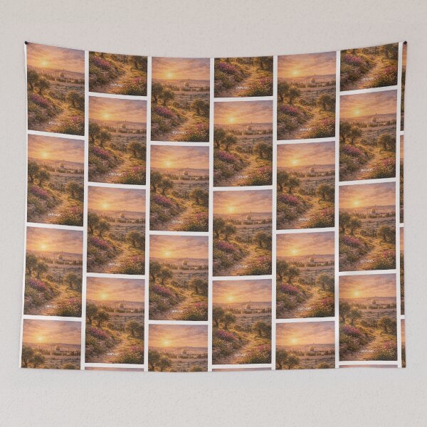 Item preview, Israel Travel Art designed and sold by Thistle-TShop.