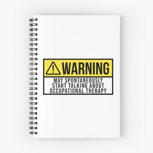 Item preview, Occupational Therapy Warning designed and sold by XCIV.