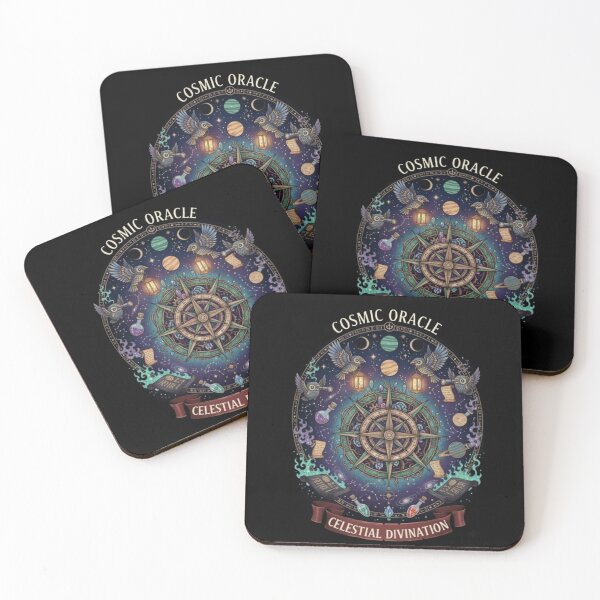 Item preview, Cosmic Oracle – Celestial Divination Compass designed and sold by Dogandesighn.