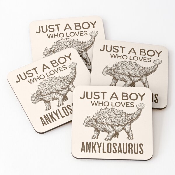 Item preview, Just A Boy Who Loves Ankylosaurus Dinosaur Lover designed and sold by KLArtzStore.