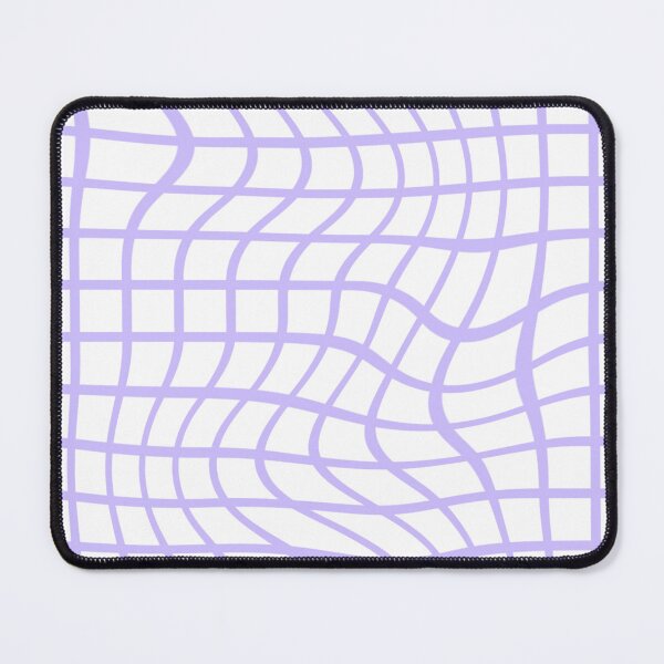 Item preview, Warped Grid Pattern Lavender designed and sold by Hard Copy Goods.