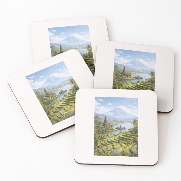 Item preview, Indonesia Travel Art designed and sold by Thistle-TShop.