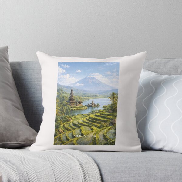 Item preview, Indonesia Travel Art designed and sold by Thistle-TShop.