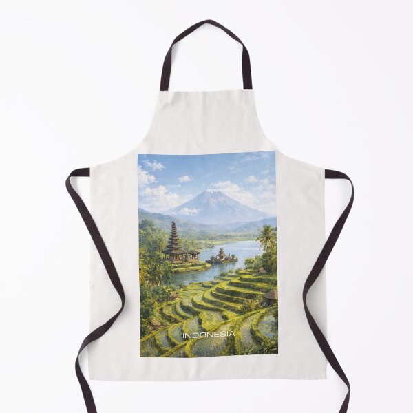 Item preview, Indonesia Travel Art designed and sold by Thistle-TShop.