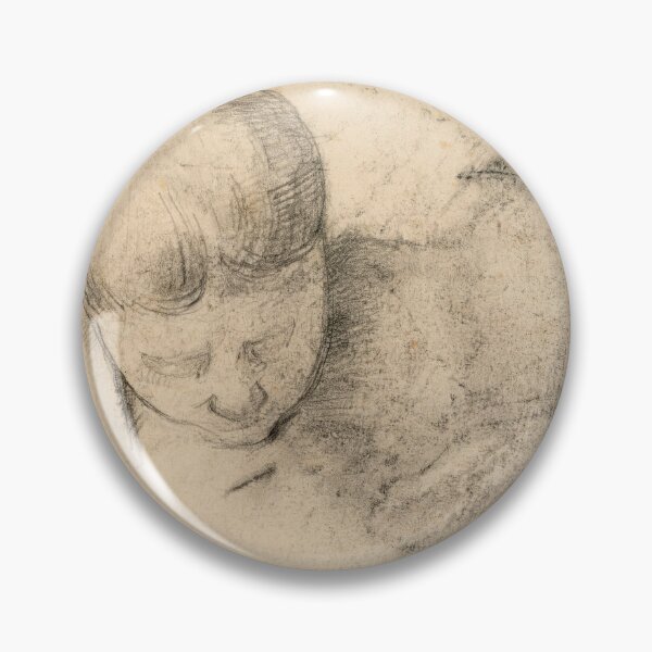 Item preview, Woman Leaning Forward II by Paul Cézanne: Post Impressionist Figure Study designed and sold by artofuniverse.