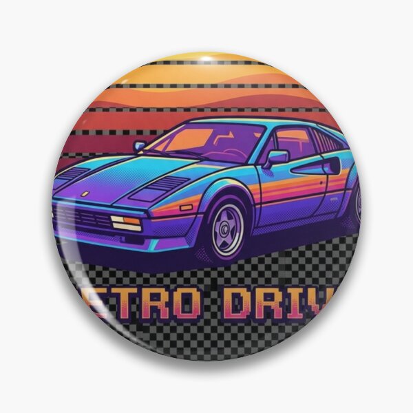 Artikelvorschau, Retro Sunset Supercar entworfen und verkauft von SIYAOUTFIT05.