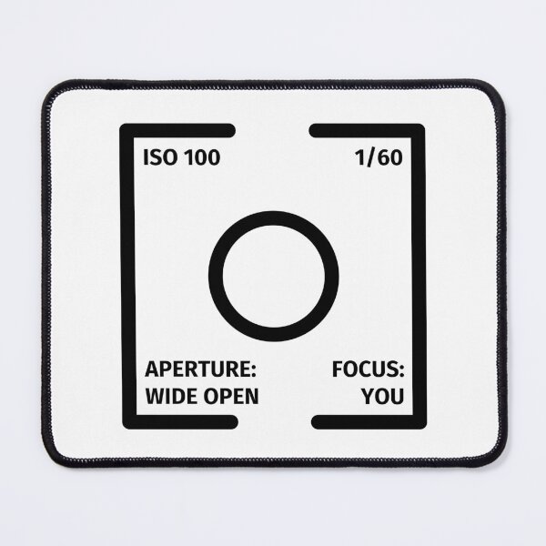 Item preview, Aperture Wide Open Focus You – Minimalist Photography Fan Art designed and sold by eMKa82.