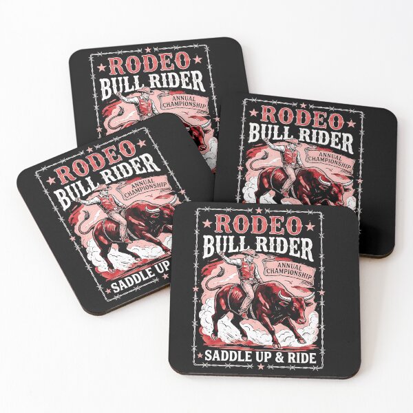 Item preview, Vintage Rodeo Bull Rider Saddle Up Western  designed and sold by graphixpolash.