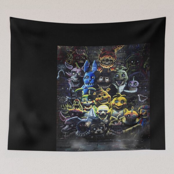 Item preview, Five Nights at Freddy's Characters Collage designed and sold by JOSEMONTANO21.