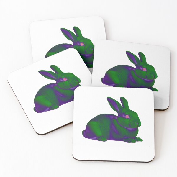 Item preview, Cyber Neon Bunny Futuristic Easter Rabbit Design designed and sold by PhokaPhokich.