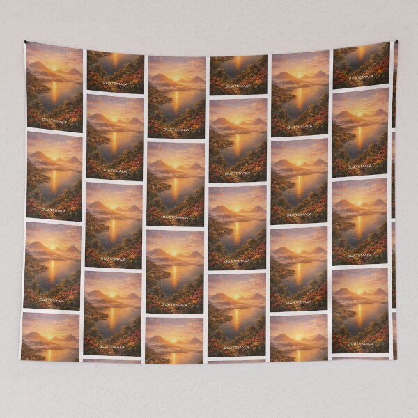 Item preview, Guatemala Travel Art designed and sold by Thistle-TShop.