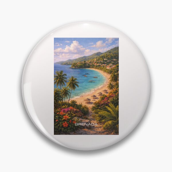 Item preview, Grenada Travel Art designed and sold by Thistle-TShop.