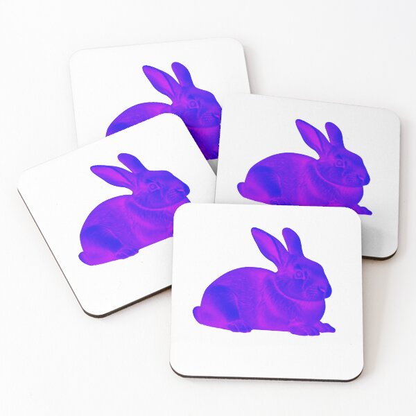 Item preview, Neon Easter Bunny Retro Synthwave Rabbit Illustration designed and sold by PhokaPhokich.
