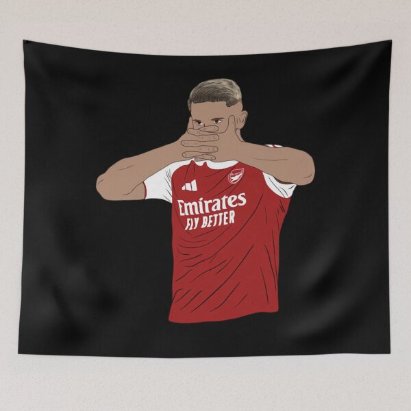 Item preview, Viktor Gyökeres Goal Celebration Minimalist Emirates Fly Better designed and sold by emad hamdi.
